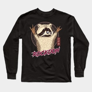 Rockoon - Black Long Sleeve T-Shirt